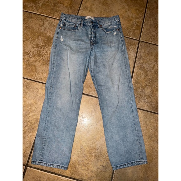 Free People Denim - Free People Straight Leg Jeans Size 28